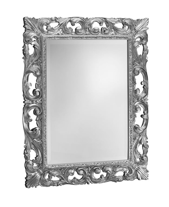 STUART Specchio in legno e poliuretano decorato oro foglia, argento foglia, bianco e nero lucidi. Il rivestimento delle decorazioni in oro ed argento sono completamente artigianali. Profilo intarsiato da 14,5 cm. Varianti colore: ori ed argenti, in bianco e nero.
Specchio da 4 mm. Disponibile in due misure 78 x 98 cm e 98 x 198 cm. Specchi accessori arredo bagno Cipí