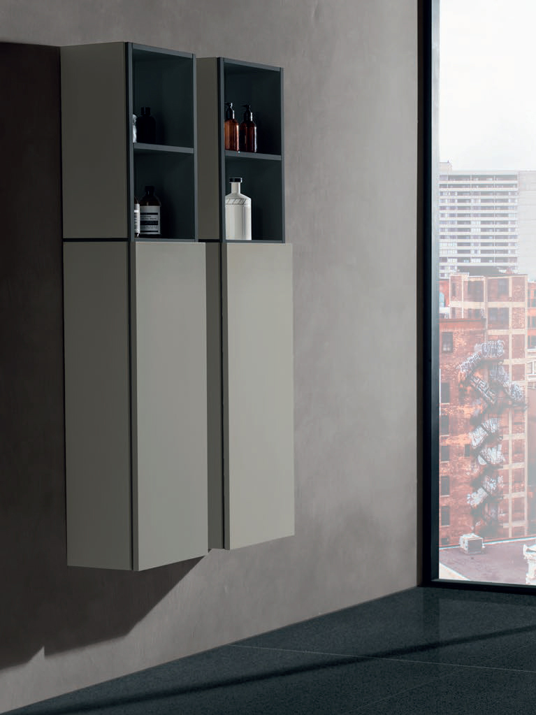 COLONNA POLIEDRICA Serie Studio Mobili Bagno Gaia