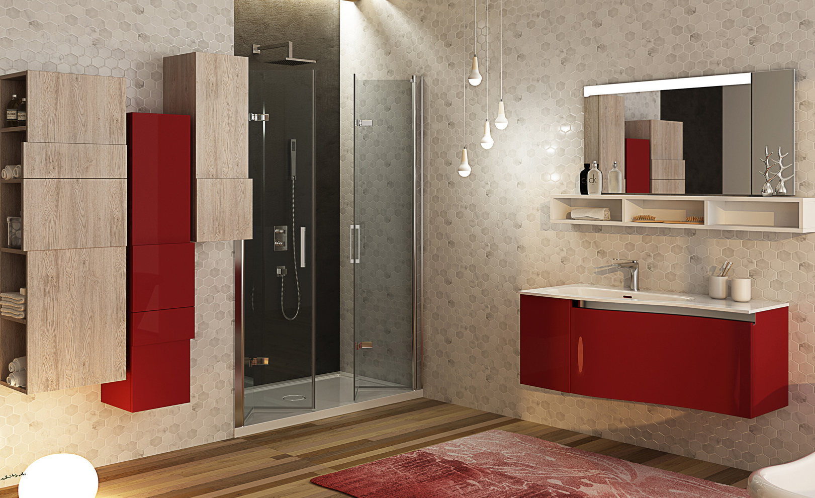 Composizione 14 Serie Play Mobili Bagno GranTour