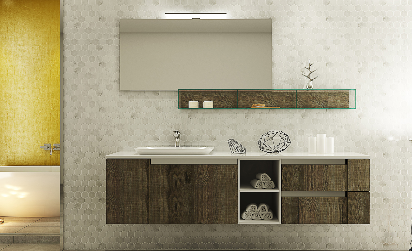 Composizione 06 Serie Play Mobili Bagno GranTour