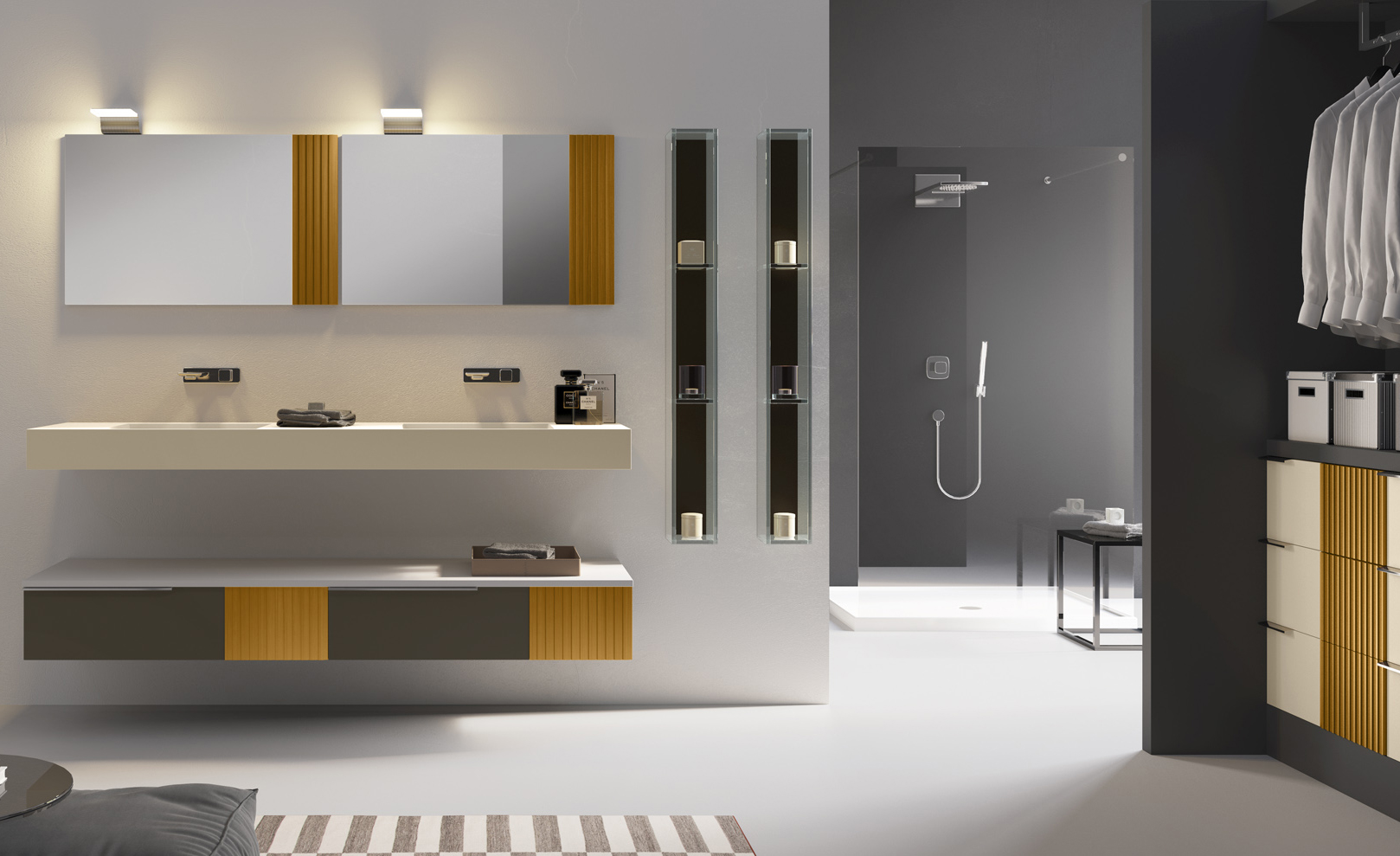 Composizione 11 Serie Sessanta Mobili Bagno GranTour