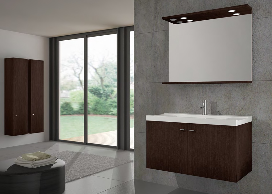 E-501 serie Euro 5 Contemporaneo Mobili Bagno Licor