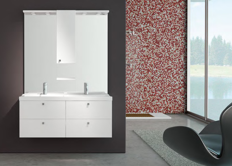 E-505 serie Euro 5 Contemporaneo Mobili Bagno Licor