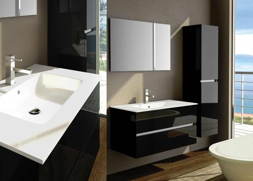 E-517 serie Euro 5 Contemporaneo Mobili Bagno Licor