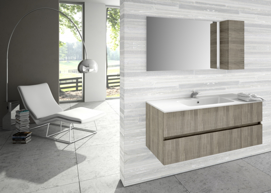 E-518 serie Euro 5 Contemporaneo Mobili Bagno Licor