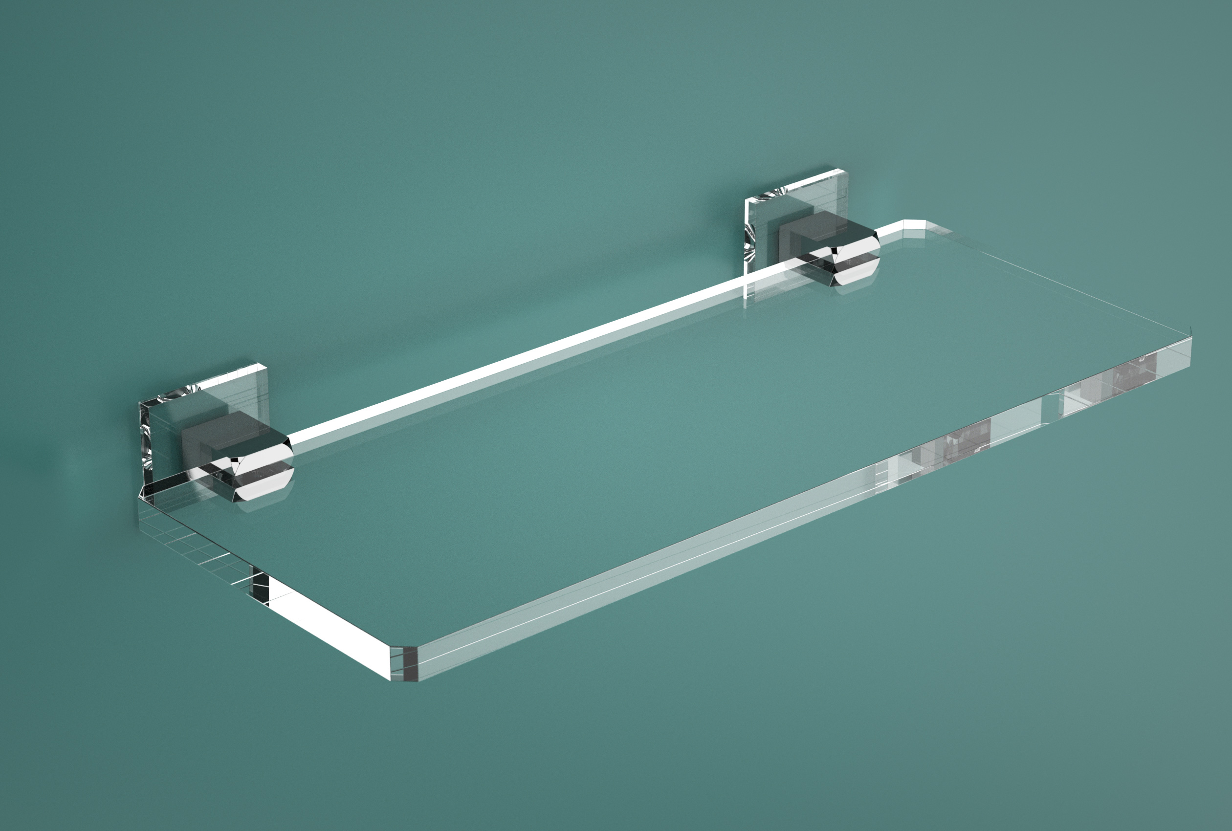 Mensola serie CUBE accessori arredo bagno Petrozzi