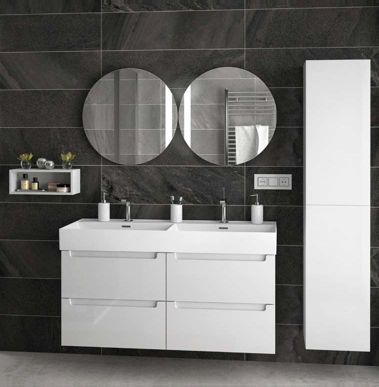 Composizione 5 serie Monterrey Mobili Bagno Salgar