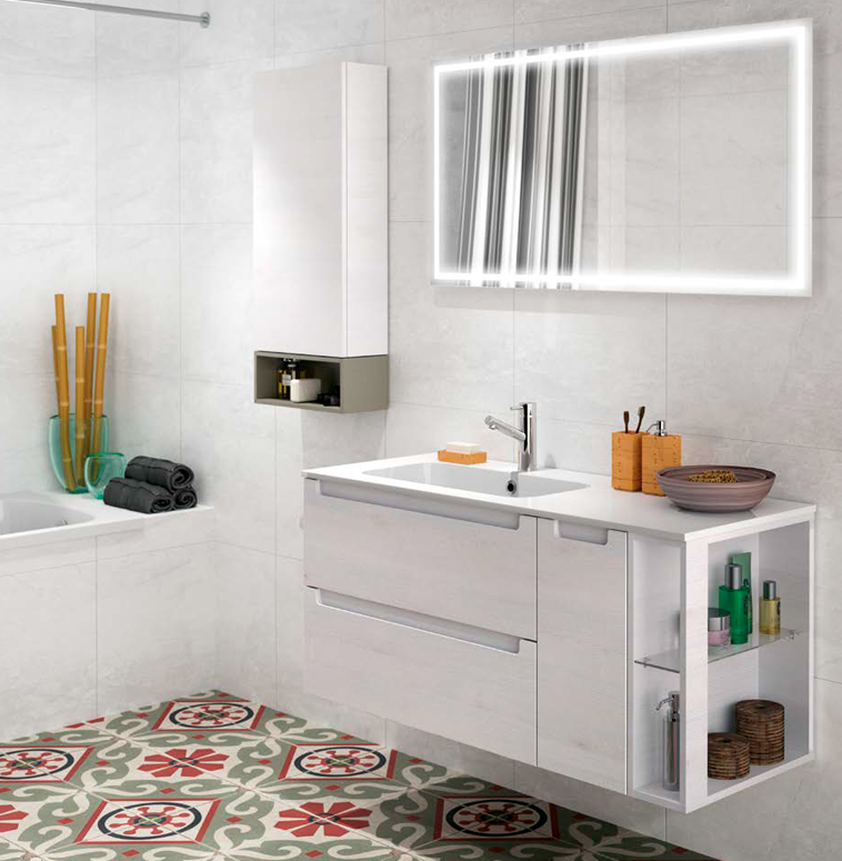 Composizione 9 serie Monterrey Mobili Bagno Salgar