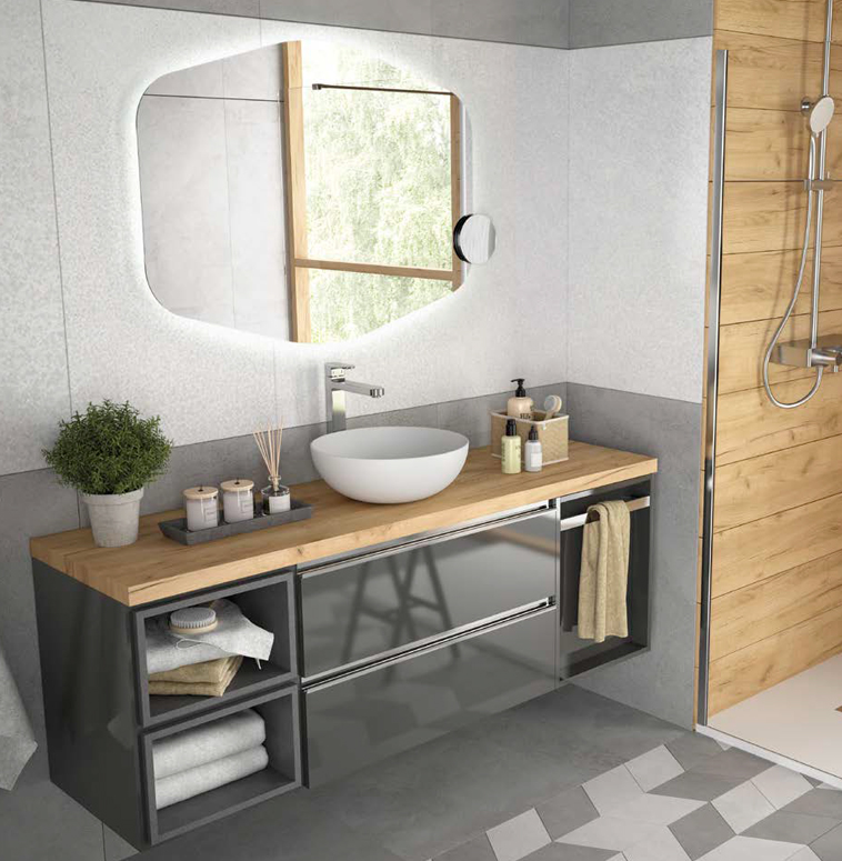 Composizione 16 serie Spirit Mobili Bagno Salgar