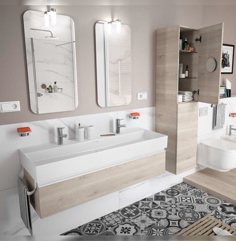 Composizione 2 serie Spirit Mobili Bagno Salgar