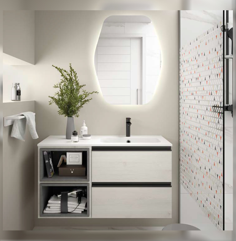 Composizione 8 serie Spirit Mobili Bagno Salgar