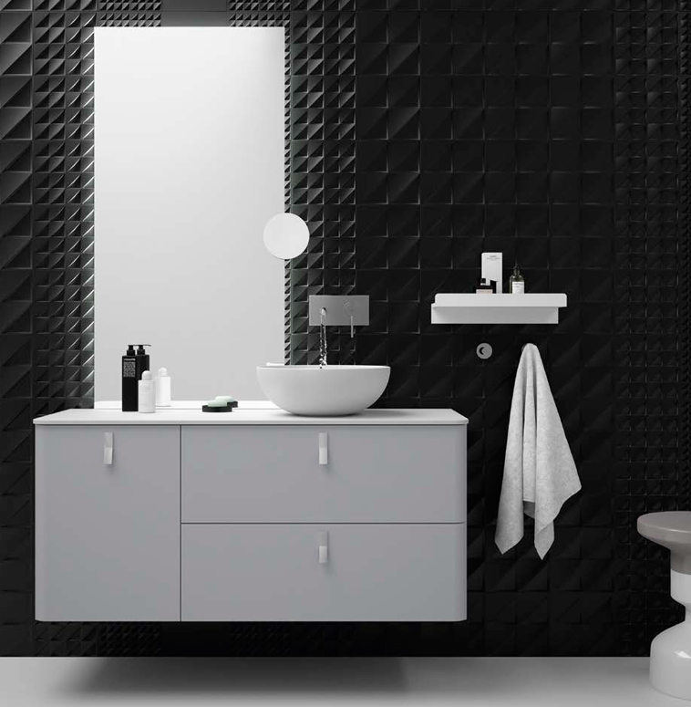 Composizione 6 serie Uniiq Mobili Bagno Salgar