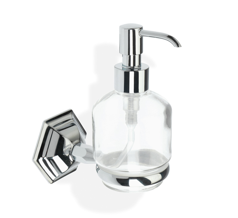 MA30 serie MARTE Dosatore sapone liquido a parete Finitura Cromo, Oro o Bronzo Accessori Classici Arredo Bagno Stilhaus