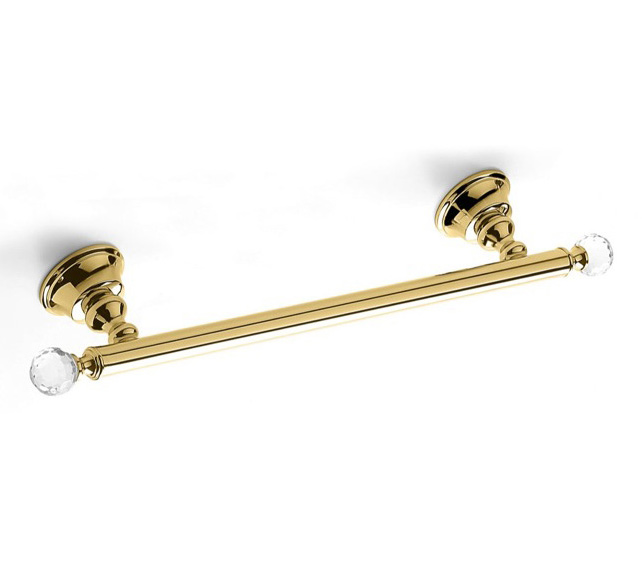 SL06 serie SMART LIGHT Asta porta salviette Finitura cromo, oro o bronzo Accessori Classici Arredo Bagno Stilhaus