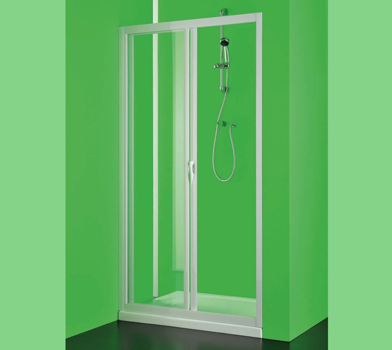 MAESTRODUE Serie SKIPPER Nicchia / Angolo 1 porta Scorrevole Profilo PVC  Box Doccia Forte srl Accessori Doccia