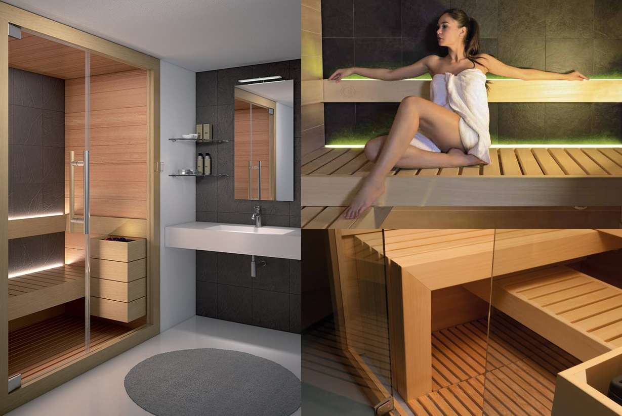 BioLevel Sauna Stile SPA Box Doccia Grandform Accessori Doccia