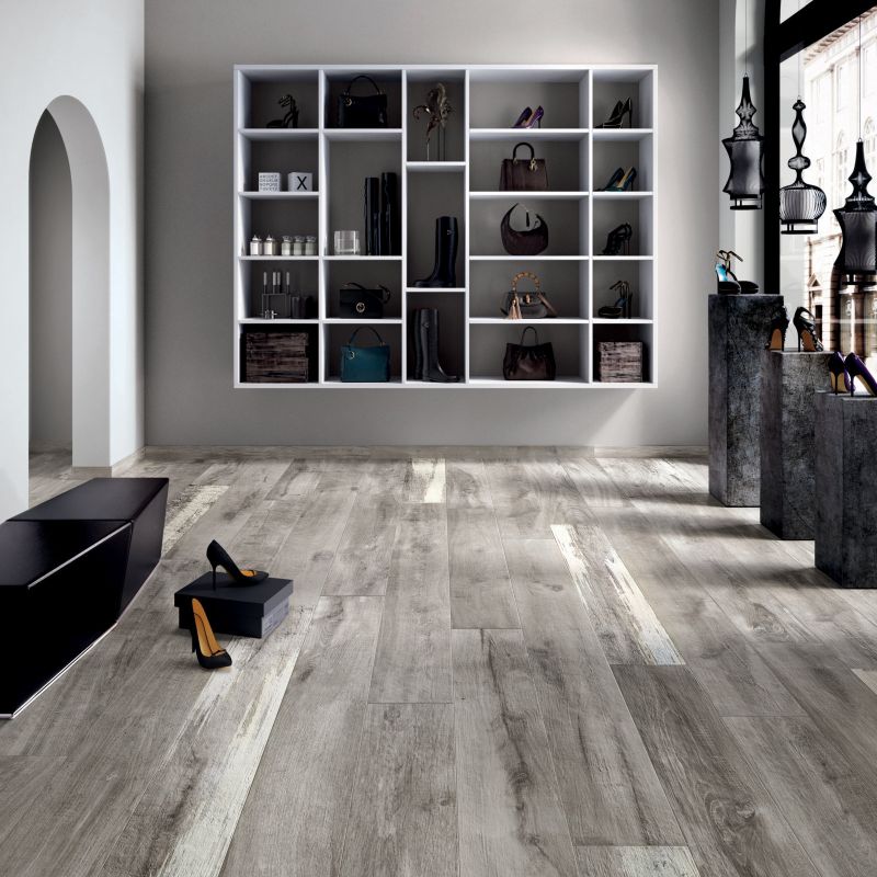 Floor: Grey 20x120, 20x170 Listone Grey White 20x120 Legend Legno Ariana Piastrelle & Mosaici