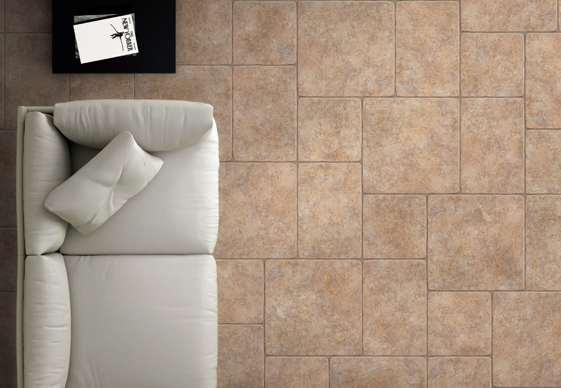 Floor: Noce 49x49 / 32,5x49 / 32,5x32,5 Serie Natura Gres Porcellanato Rustico Arpa Ceramiche Piastrelle & Mosaici