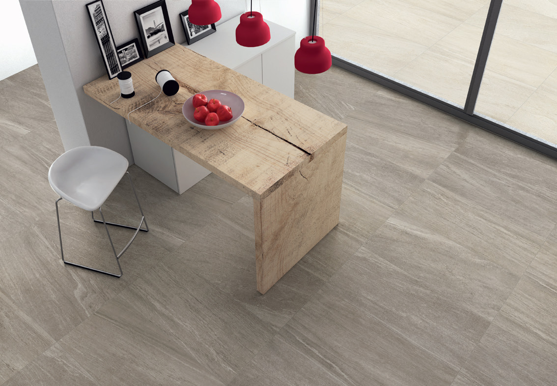 Floor: Mud 45x90 Serie Seastone Gres Porcellanato Moderno Arpa Ceramiche Piastrelle & Mosaici