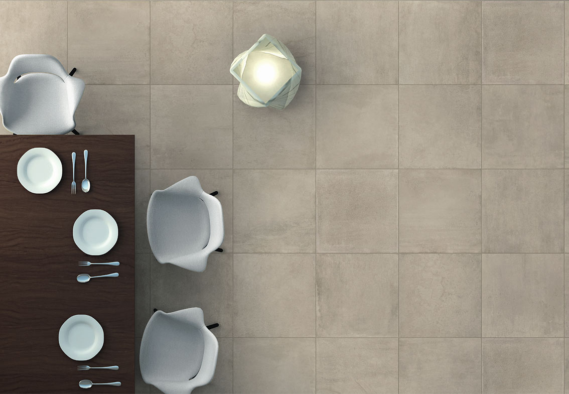 Floor: Grey 75x75 Serie Stage Gres Porcellanato Moderno Arpa Ceramiche Piastrelle & Mosaici