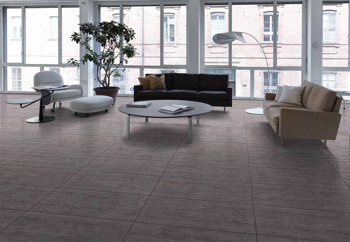 Floor: Grey Naturale 38,8x78,7 Serie Storm Gres Porcellanato Moderno Arpa Ceramiche Piastrelle & Mosaici