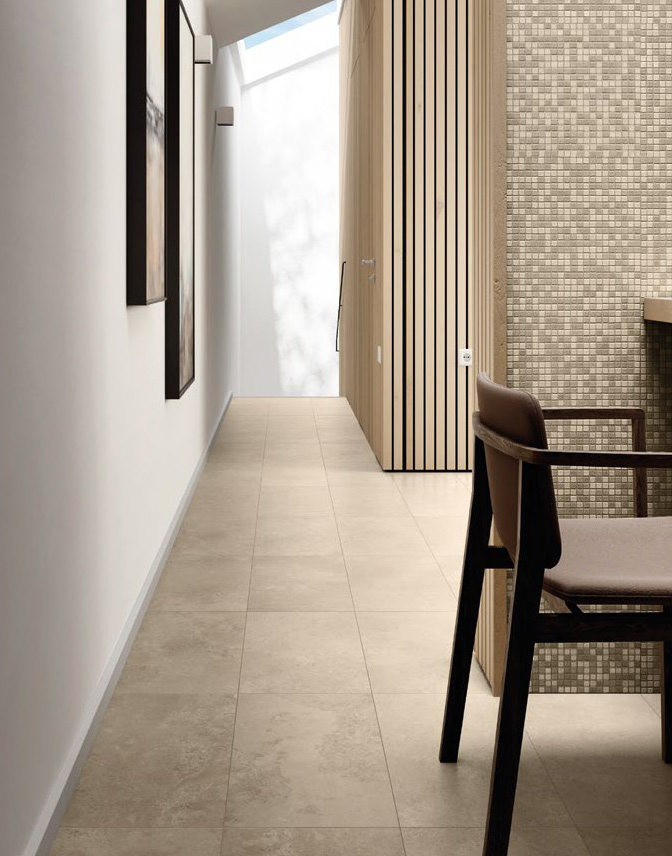 Sand 30x60 + Mosaico Craft Warm 30x30 Naturale Effetto Pietra Gres fine porcellanato Freedom Serie Floor and More Piemme Ceramiche Piastrelle & Mosaici