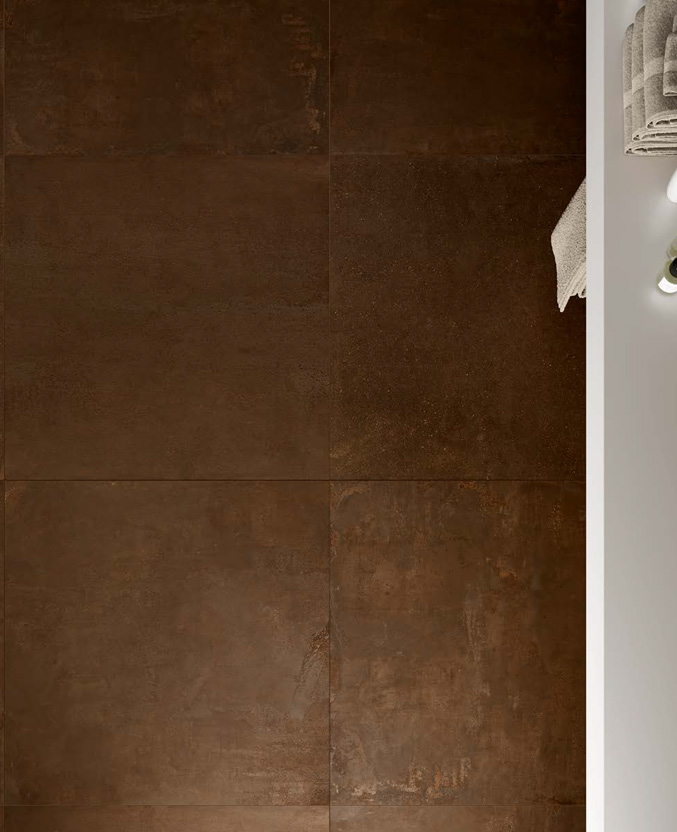 Rust 119,5x119,5 Naturale Effetto Pietra-Metallo Gres fine porcellanato Materia Serie Floor and More Piemme Ceramiche Piastrelle & Mosaici