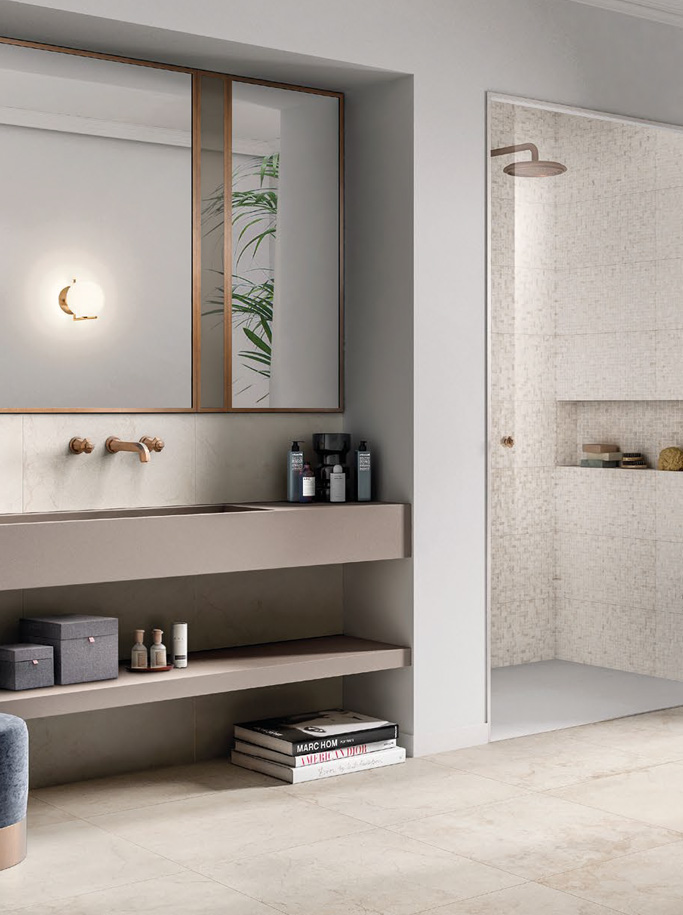 Luce 30x60 / 60x60 + Weave Luce 30x60 Naturale Effetto Pietra Gres fine porcellanato Stone Concept Serie Floor and More Piemme Ceramiche Piastrelle & Mosaici