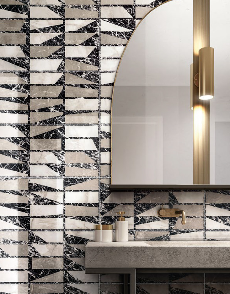 Majestic Embedded Cold Lev/Ret 30x60 Aspetto Marmo Serie Majestic Valentino by Piemme Ceramiche Piastrelle & Mosaici