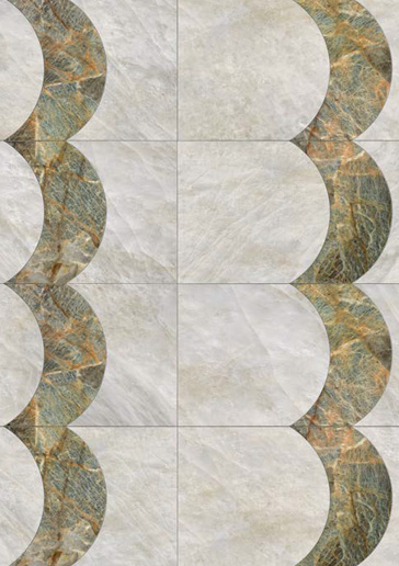 Vertigo Lev/Ret 30x60 Gres fine porcellanato ad impasto colorato Serie Opulence Valentino by Piemme Ceramiche Piastrelle & Mosaici