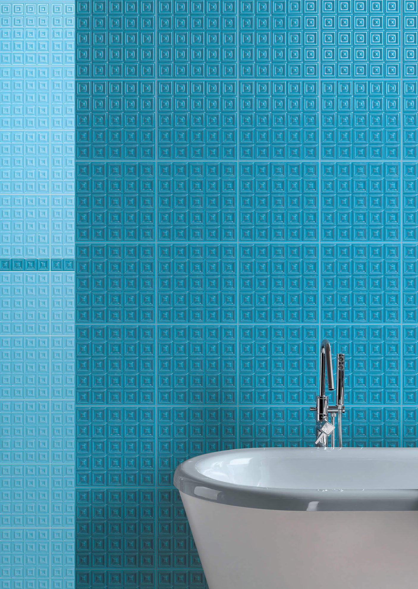 Wall: Quadra A Topazio 20x20 Serie Parentesi Quadra Cerasarda Piastrelle & Mosaici