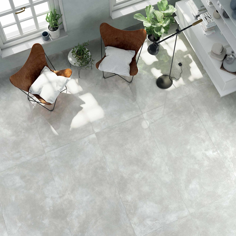 Grey 81x162 Rettificato Gres Porcellanato smaltato Touch Feel Serie Cementi Dado Ceramica Piastrelle & Mosaici