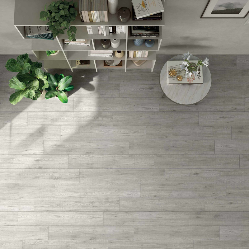 Grigio 20x122 Rettificato Gres Porcellanato ad impasto colorato Sierra Serie Legni Dado Ceramica Piastrelle & Mosaici