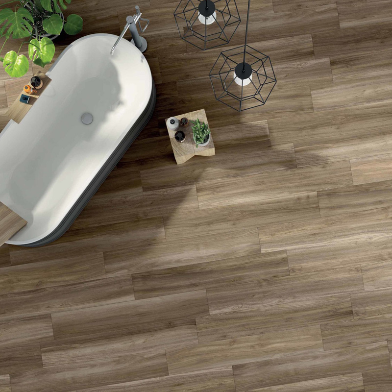 Elm 20x122 Rettificato Gres Porcellanato ad impasto colorato akaba Serie Legni Dado Ceramica Piastrelle & Mosaici