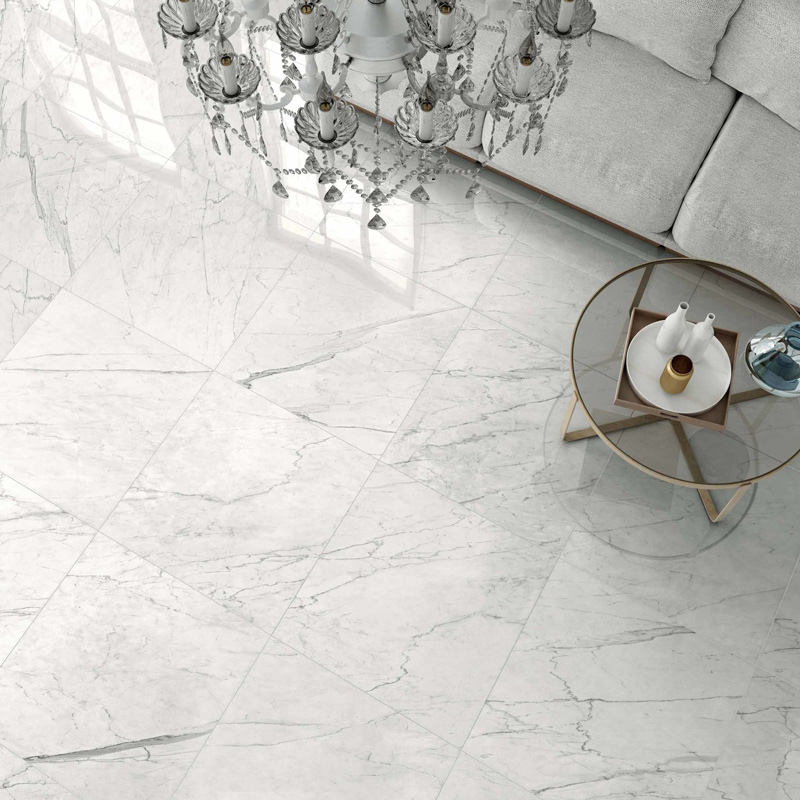 Supreme Statuario 80x80 Lappato Rettificato Gres Porcellanato Smaltato Marmi Pregiati Serie Marmi & Pietre Dado Ceramica Piastrelle & Mosaici