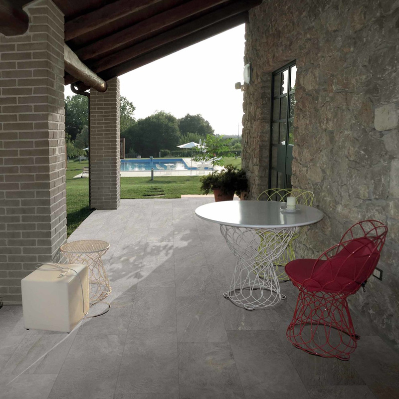 Grigio 31x62 Gres porcellanato Rettificato R11 Aspen Out Serie Outdoor Dado Ceramica Piastrelle & Mosaici