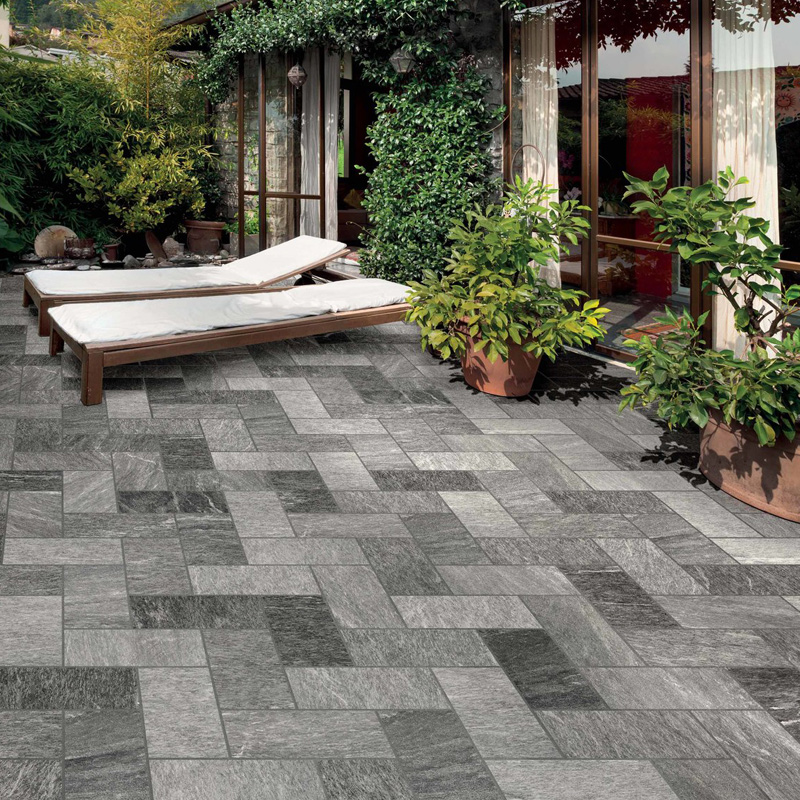 Mix Cold 15,3x31 Gres porcellanato Rettificato R11 Pietra di Vals Out Serie Outdoor Dado Ceramica Piastrelle & Mosaici