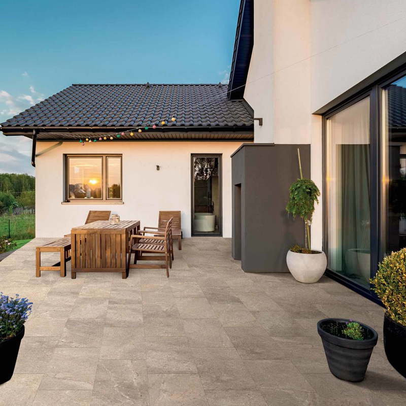 Fango 31x62 Gres porcellanato Rettificato R11 Stone Mix Serie Outdoor Dado Ceramica Piastrelle & Mosaici