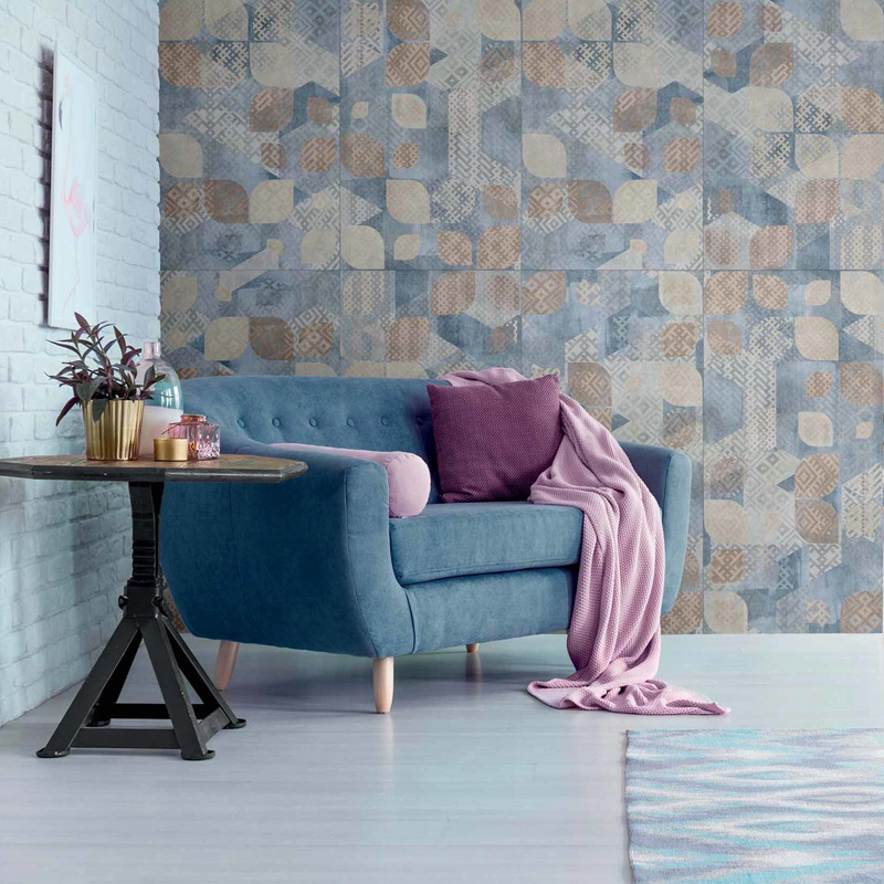 Geometric 60x120 Rettificato R9 Gres Porcellanato Wallpapers Serie Wall Design Dado Ceramica Piastrelle & Mosaici