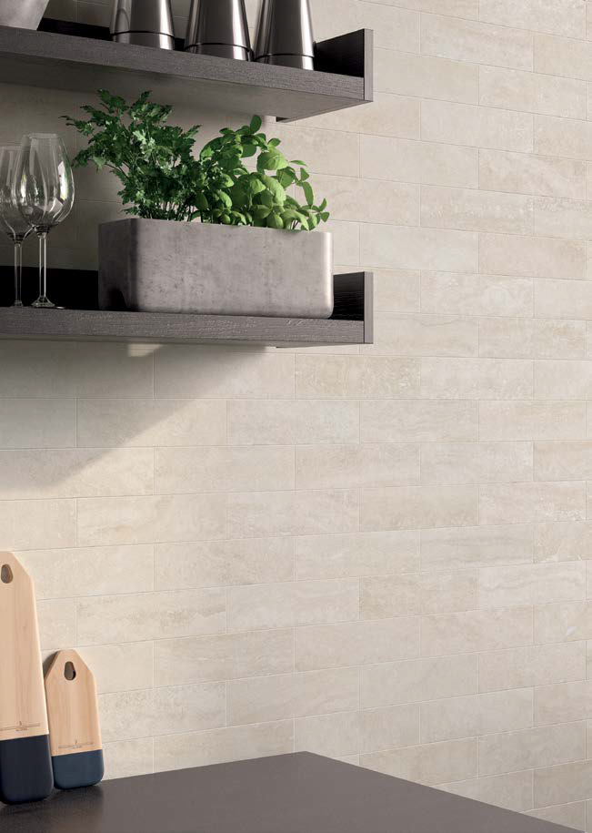 Wall: Avorio 7,5x30 Serie Effetto Pietra Emilceramica Piastrelle & Mosaici