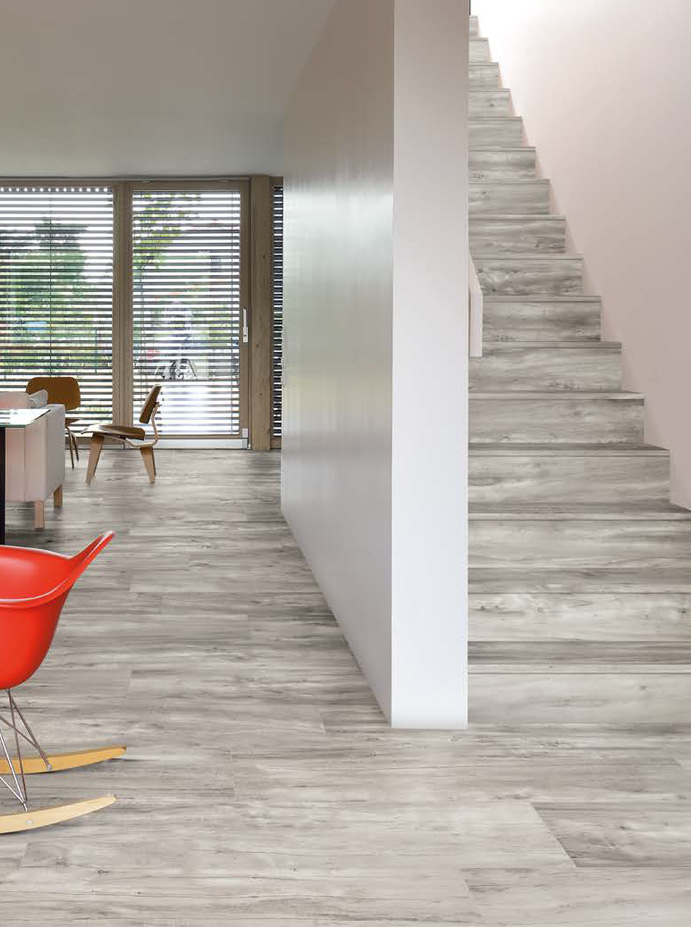 Grey Ash Nat. Rett. 30x120 Millelegni Serie Effetto Legno Emilceramica Piastrelle & Mosaici