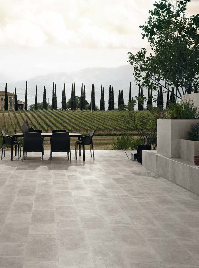 Grey 30x60 / 30x30 Naturale Rett. Petra Serie Effetto Pietra Emilceramica Piastrelle & Mosaici