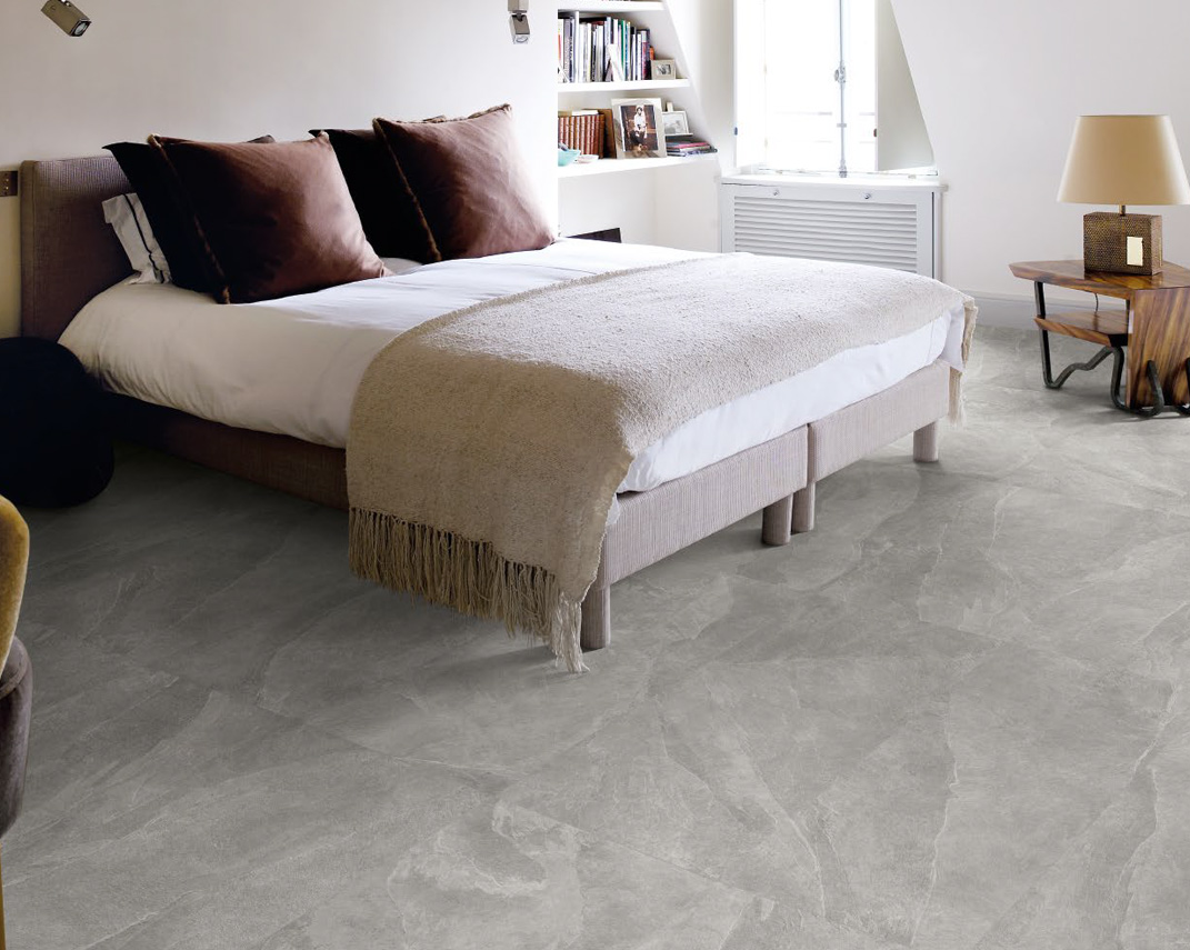 Slate Grey Nat. Rett. 45x90 Cornerstone Serie Effetto Pietra Ergon Piastrelle & Mosaici