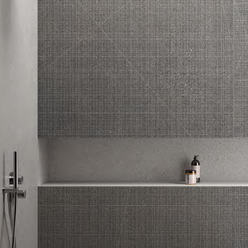 Cage Dark Nat. Rett. 60x120 Grain Stone Serie Effetto Pietra Ergon Piastrelle & Mosaici