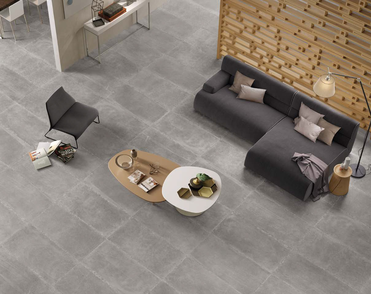 Light Nat. Rett. 60x120 Limestone Serie Effetto Pietra Ergon Piastrelle & Mosaici