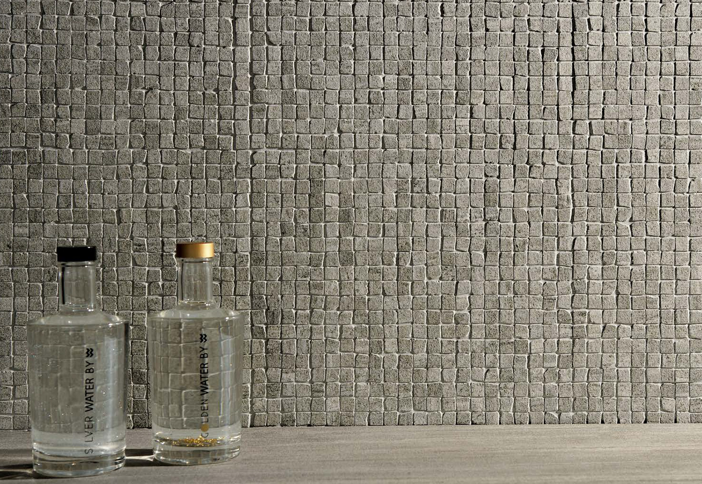 Grey Mosaico Q-Stone Serie Effetto Marmo Provenza Piastrelle & Mosaici