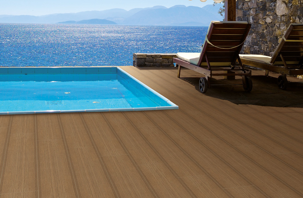 Teak 20x120 Gres Porcellanato Antislip R11 Outside Serie Legni Savoia Italia Piastrelle & Mosaici