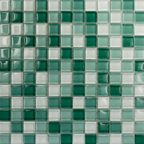 TOURQUOISE Crystal 8 Mix Vetro Lucido Serie Mosaico Ston Piastrelle & Mosaici