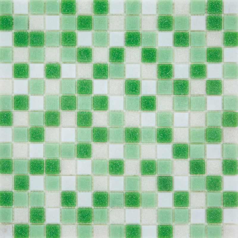 CLASSIC MINT Pasta di Vetro Satinata Mix Classic 20x20 Serie Mosaico Ston Piastrelle & Mosaici