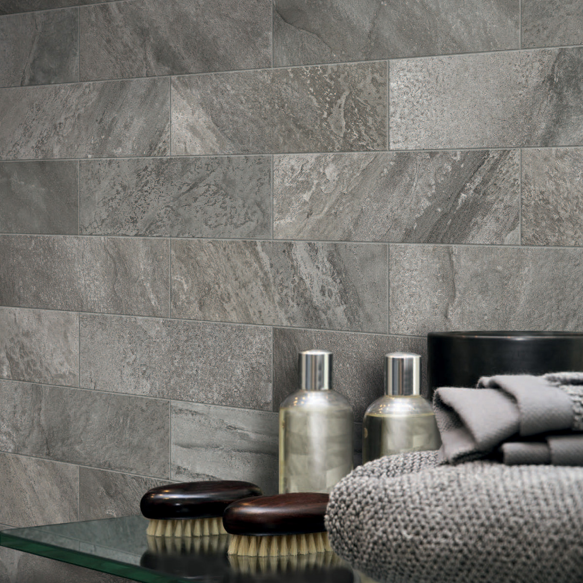 Evolution GREY 10x30 Serie Indoor Ceramica Valsecchia Piastrelle & Mosaici